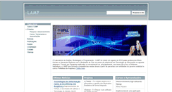 Desktop Screenshot of lamp.aracomp.com.br